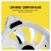 Ventilator carcasa Corsair LL120 RGB Dual Light Loop White 120mm, PWM, RGB, Alb, pachet x3 Ventilator carcasa Corsair LL120 RGB Dual Light Loop White 120mm, PWM, RGB, Alb, pachet x3