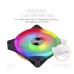Ventilator carcasa Corsair iCUE QL140 RGB 140mm PWM Dual Fan Kit with Lighting Node CORE, PWM, RGB, pachet x2