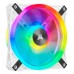 Ventilator carcasa Corsair iCUE QL120 RGB White 120mm, PWM, RGB, Alb