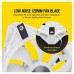 Ventilator carcasa Corsair iCUE QL120 RGB White 120mm, PWM, RGB, Alb