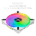 Ventilator carcasa Corsair iCUE QL140 RGB 140mm, PWM, RGB, Alb Ventilator carcasa Corsair iCUE QL140 RGB 140mm, PWM, RGB, Alb