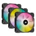 Ventilator carcasa Corsair iCUE SP120 RGB ELITE Performance 120mm, PWM, RGB, pachet x3 Ventilator carcasa Corsair iCUE SP120 RGB ELITE Performance 120mm, PWM, RGB, pachet x3