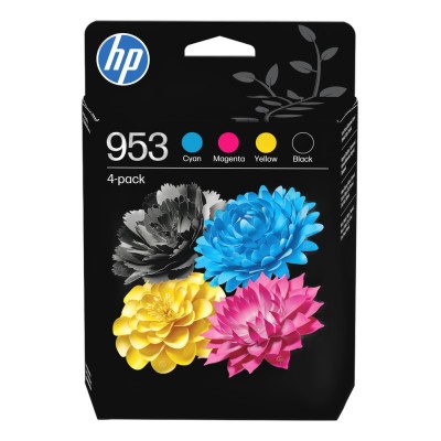 Cartus Cerneala HP 953 Multipack CMYK 20ml/9ml 900/630 pagini Cartus Cerneala HP 953 Multipack CMYK 20ml/9ml 900/630 pagini