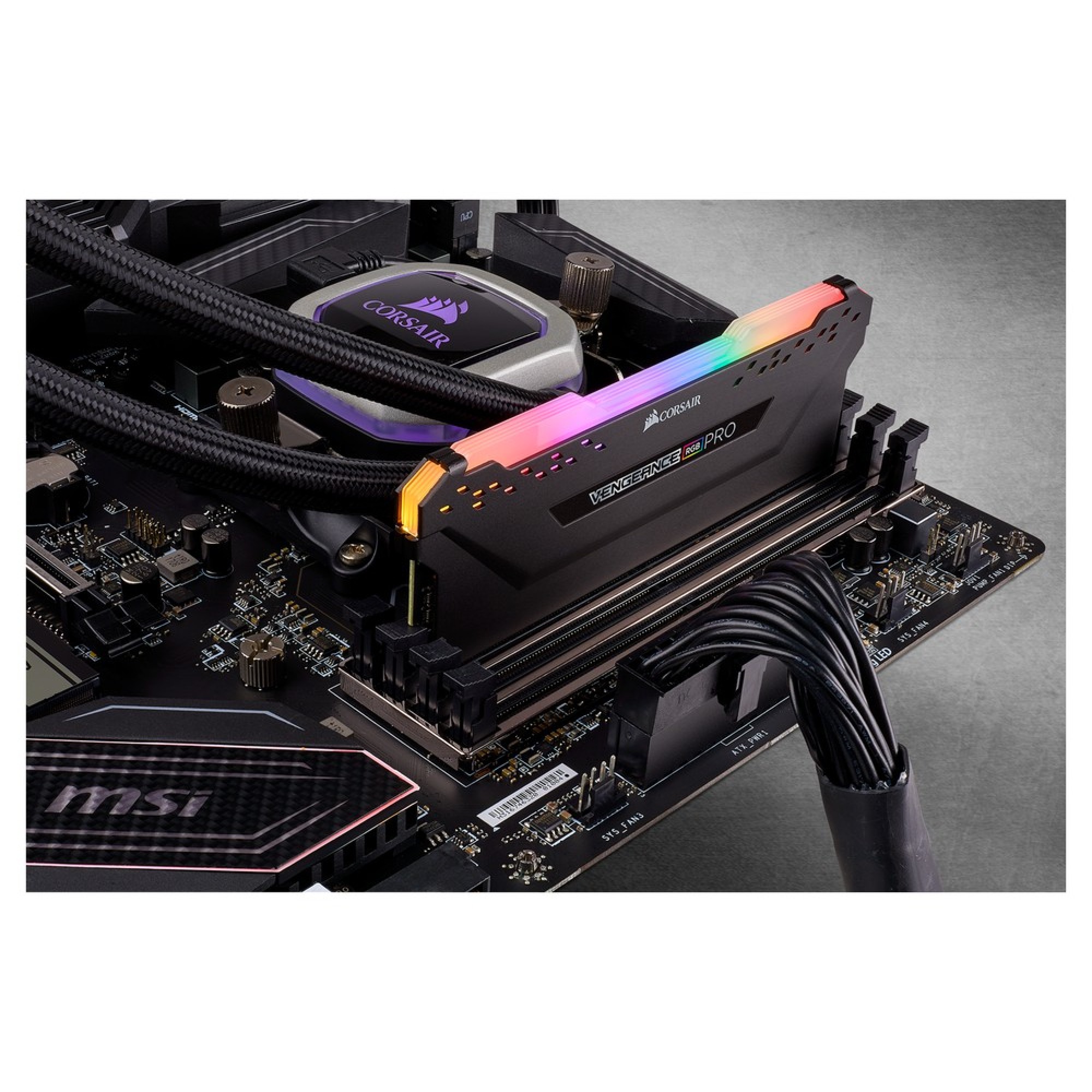 Memorie RAM Corsair Vengeance RGB PRO, 8GB DDR4, 3200MHz, CL16