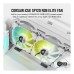 Ventilator carcasa Corsair iCUE SP120 RGB ELITE Performance 120mm, PWM, RGB, Alb