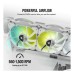 Ventilator carcasa Corsair iCUE SP120 RGB ELITE Performance 120mm, PWM, RGB, Alb
