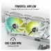 Ventilator carcasa Corsair iCUE SP120 RGB ELITE Performance 120mm, PWM, RGB, Alb Ventilator carcasa Corsair iCUE SP120 RGB ELITE Performance 120mm, PWM, RGB, Alb