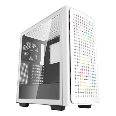 Carcasa DeepCool CK560 WH Mid Tower, tempered glass, Alb Carcasa DeepCool CK560 WH Mid Tower, tempered glass, Alb