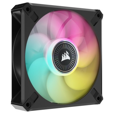 Ventilator carcasa Corsair iCUE ML120 RGB ELITE Premium PWM Magnetic Levitation 120mm, PWM, RGB Ventilator carcasa Corsair iCUE ML120 RGB ELITE Premium PWM Magnetic Levitation 120mm, PWM, RGB