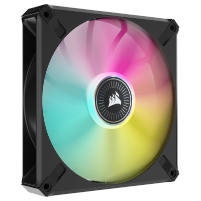 Ventilator carcasa Corsair iCUE ML140 RGB ELITE Premium 140mm, PWM, RGB Ventilator carcasa Corsair iCUE ML140 RGB ELITE Premium 140mm, PWM, RGB