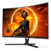 Monitor AOC C32G3AE/BK 31.5 inch, 1920 x 1080 px, VA, 165 Hz, Curbat, Gaming Monitor AOC C32G3AE/BK 31.5 inch, 1920 x 1080 px, VA, 165 Hz, Curbat, Gaming