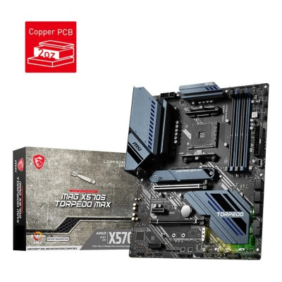 Placa de baza MSI MAG X570S TORPEDO MAX, AMD X570s, AM4, ATX, DDR4 Placa de baza MSI MAG X570S TORPEDO MAX, AMD X570s, AM4, ATX, DDR4