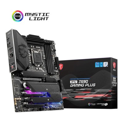 Placa de baza MSI MPG Z590 GAMING PLUS, Intel Z590, LGA 1200, ATX, DDR4 Placa de baza MSI MPG Z590 GAMING PLUS, Intel Z590, LGA 1200, ATX, DDR4
