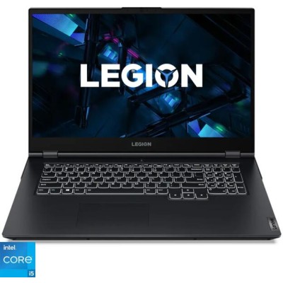 Laptop Lenovo Legion 5 Gaming cu procesor Intel Core i5-11400H până la 4.5 GHz, 17.3