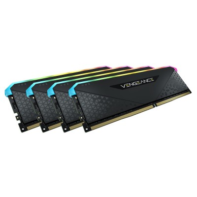 Memorie RAM Corsair Vengeance RGB RS, 64GB (4x16GB) DDR4, 3200MHz, CL16, Quad Channel Memorie RAM Corsair Vengeance RGB RS, 64GB (4x16GB) DDR4, 3200MHz, CL16, Quad Channel