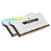 Memorie RAM Corsair Vengeance RGB PRO SL, 8GB DDR4, 3200MHz, CL16, Alb Memorie RAM Corsair Vengeance RGB PRO SL, 8GB DDR4, 3200MHz, CL16, Alb