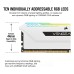 Memorie RAM Corsair Vengeance RGB PRO SL, 32GB (2x16GB) DDR4, 3600MHz, CL18, Dual Channel, Alb