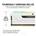 Memorie RAM Corsair Vengeance RGB PRO SL, 8GB DDR4, 3200MHz, CL16, Alb Memorie RAM Corsair Vengeance RGB PRO SL, 8GB DDR4, 3200MHz, CL16, Alb