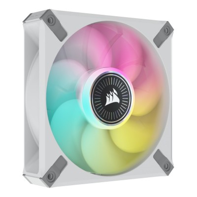 Ventilator carcasa Corsair iCUE ML120 RGB ELITE Premium 120mm, PWM, RGB, Alb Ventilator carcasa Corsair iCUE ML120 RGB ELITE Premium 120mm, PWM, RGB, Alb