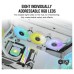 Ventilator carcasa Corsair iCUE ML120 RGB ELITE Premium 120mm, PWM, RGB, Alb