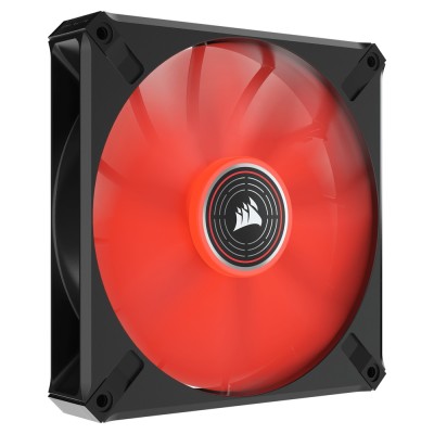 Ventilator carcasa Corsair ML140 LED ELITE Red Premium 140mm, PWM, LED Roșu Ventilator carcasa Corsair ML140 LED ELITE Red Premium 140mm, PWM, LED Roșu