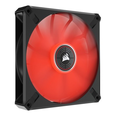Ventilator carcasa Corsair ML140 LED ELITE Red Premium 140mm, PWM, LED Roșu Ventilator carcasa Corsair ML140 LED ELITE Red Premium 140mm, PWM, LED Roșu