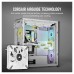 Ventilator carcasa Corsair iCUE ML120 RGB ELITE Premium 120mm, PWM, RGB, Alb, pachet x3