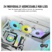Ventilator carcasa Corsair iCUE ML120 RGB ELITE Premium 120mm, PWM, RGB, Alb, pachet x3