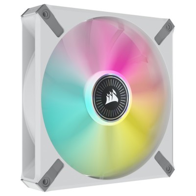 Ventilator carcasa Corsair iCUE ML140 RGB ELITE Premium 140mm, PWM, RGB, Alb Ventilator carcasa Corsair iCUE ML140 RGB ELITE Premium 140mm, PWM, RGB, Alb