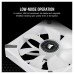 Ventilator carcasa Corsair iCUE ML140 RGB ELITE Premium 140mm, PWM, RGB, Alb Ventilator carcasa Corsair iCUE ML140 RGB ELITE Premium 140mm, PWM, RGB, Alb