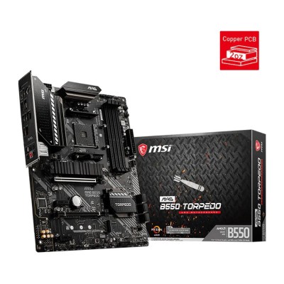 Placa de baza MSI MAG B550 TORPEDO, AMD B550, AM4, ATX, DDR4 Placa de baza MSI MAG B550 TORPEDO, AMD B550, AM4, ATX, DDR4