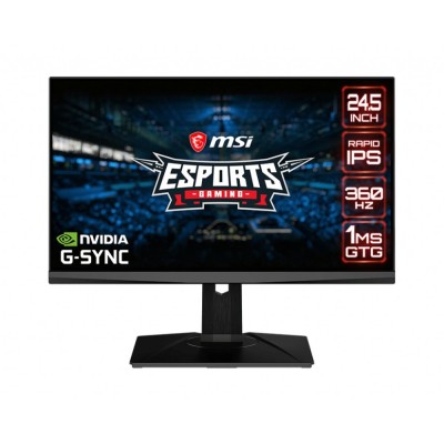 Monitor MSI OCULUX NXG253R 24.5 inch, 1920 x 1080 px, IPS, 360 Hz, Gaming Monitor MSI OCULUX NXG253R 24.5 inch, 1920 x 1080 px, IPS, 360 Hz, Gaming