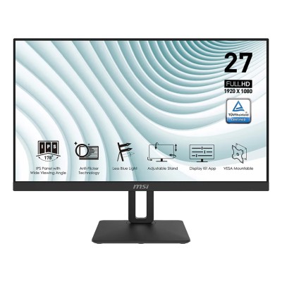 Monitor MSI PRO MP271P 27 inch, 1920 x 1080 px, IPS, 75 Hz Monitor MSI PRO MP271P 27 inch, 1920 x 1080 px, IPS, 75 Hz