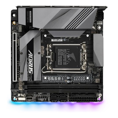 Placa de baza Gigabyte B660I AORUS PRO DDR4, Intel B660, LGA 1700, mini-ITX, DDR4 Placa de baza Gigabyte B660I AORUS PRO DDR4, Intel B660, LGA 1700, mini-ITX, DDR4