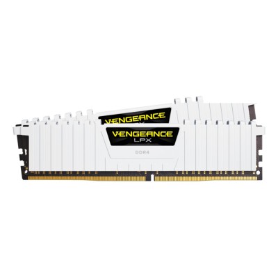 Memorie RAM Corsair Vengeance LPX, 16GB (2x8GB) DDR4, 3000MHz, CL16, Dual Channel, Alb Memorie RAM Corsair Vengeance LPX, 16GB (2x8GB) DDR4, 3000MHz, CL16, Dual Channel, Alb