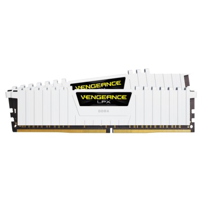Memorie RAM Corsair Vengeance LPX, 16GB (2x8GB) DDR4, 3000MHz, CL16, Dual Channel, Alb Memorie RAM Corsair Vengeance LPX, 16GB (2x8GB) DDR4, 3000MHz, CL16, Dual Channel, Alb