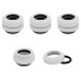 Ventilator carcasa Corsair Hydro X Series XF Hardline 12mm OD Fitting Four Pack 12mm, Alb, pachet x4 Ventilator carcasa Corsair Hydro X Series XF Hardline 12mm OD Fitting Four Pack 12mm, Alb, pachet x4