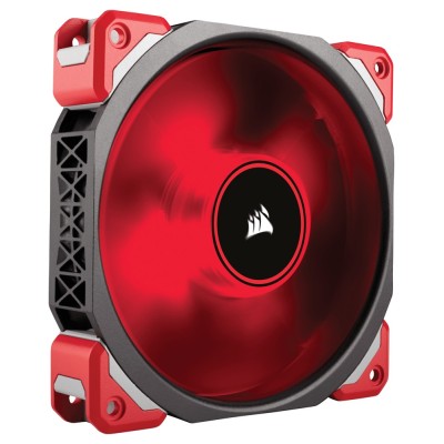 Ventilator carcasa Corsair ML120 PRO LED Red 120mm, PWM, LED Roșu Ventilator carcasa Corsair ML120 PRO LED Red 120mm, PWM, LED Roșu
