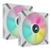 Ventilator carcasa Corsair iCUE ML140 RGB ELITE Premium 140mm, PWM, RGB, Alb Ventilator carcasa Corsair iCUE ML140 RGB ELITE Premium 140mm, PWM, RGB, Alb