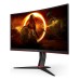 Monitor AOC CQ27G2U/BK 27 inch, 2560 x 1440 px, VA, 144 Hz, Curbat, Gaming