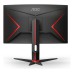 Monitor AOC CQ27G2U/BK 27 inch, 2560 x 1440 px, VA, 144 Hz, Curbat, Gaming