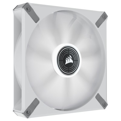 Ventilator carcasa Corsair ML140 LED ELITE White Premium 140mm, PWM, LED Alb, Alb Ventilator carcasa Corsair ML140 LED ELITE White Premium 140mm, PWM, LED Alb, Alb
