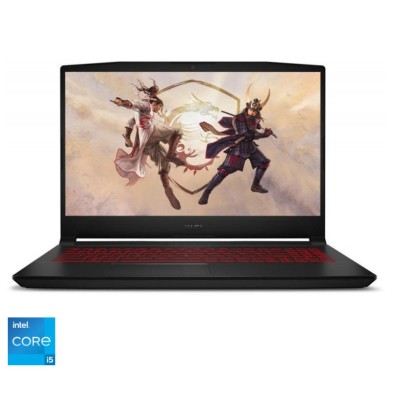 Laptop MSI Katana GF66 Gaming cu procesor Intel Core i7-12700H până la 4.7GHz, 15.6