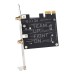 Placa de retea Gigabyte Wireless + Bluetooth, Wi-Fi 6E AX1200, PCIe, + Bluetooth 5.2
