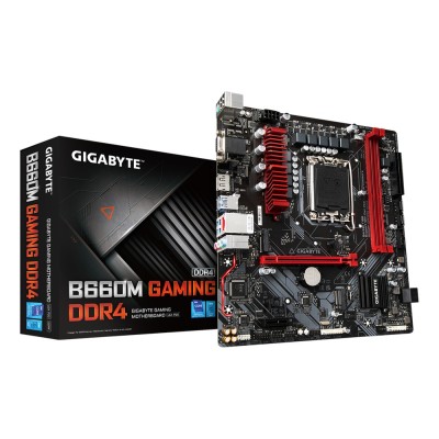 Placa de baza Gigabyte B660M GAMING DDR4, Intel B660, LGA 1700, mATX, DDR4