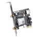 Placa de retea Gigabyte Wireless + Bluetooth, Wi-Fi 6 AX2400, PCIe, + Bluetooth 5.1
