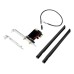 Placa de retea LogiLink Wireless + Bluetooth, Wi-Fi 6E 2400 Mbps, PCIe, + Bluetooth 5.2