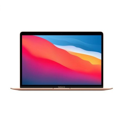 Laptop Apple MB AIR 13 M1 GPU-7C 16GB 512GB INT GOLD cu procesor Apple M1 Max până la 3.2GHz, 13.3 Laptop Apple MB AIR 13 M1 GPU-7C 16GB 512GB INT GOLD cu procesor Apple M1 Max până la 3.2GHz, 13.3