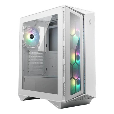 Carcasa MSI MPG GUNGNIR 110R WHITE Mid Tower, tempered glass, Alb Carcasa MSI MPG GUNGNIR 110R WHITE Mid Tower, tempered glass, Alb