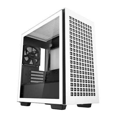 Carcasa DeepCool CH370 WH Mid Tower, tempered glass, Alb Carcasa DeepCool CH370 WH Mid Tower, tempered glass, Alb